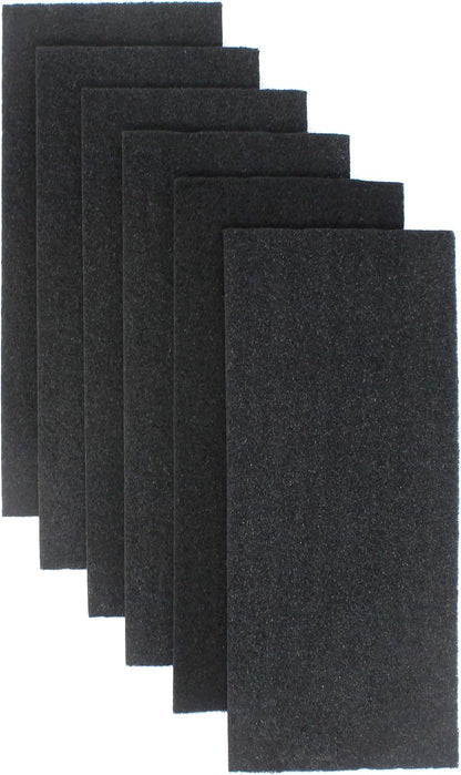 Fette Filter - 6 Pack Replacement Carbon Pre/Post Filters for Holmes Air Purifiers, Compatible with Part AOR31 Filter