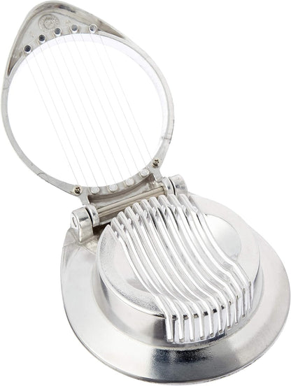 Winco Aluminum Round Egg Slicer, Medium