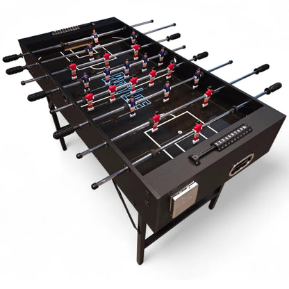 PartyLife 48" Foosball Table w/Folding Steel Legs | Minimal Assembly, Smooth Surface, Very Sturdy - Perfect for Kids and Adults, Game Rooms & Home Arcade!
