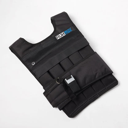 RUNMax Weighted Vest, 6lb/8lb/10lb/12lb/16lb/20lb/40lb/50lb/60lb/50lb/60lb/80lb/100lb/120lb/150lb Weight Vest for Workout, Strength Training, Running, Fitness, Muscle Building, Weight Loss, Weightlifting