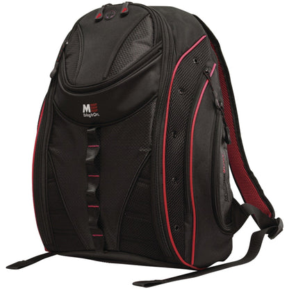 Mobile Edge Express 2.0 Laptop Backpack for Men and Women, Compatible with PC and Mac Laptops 16-17 Inch, Travel Work Business Computer Bag, MEBPE32, Black with Royal Blue Trim