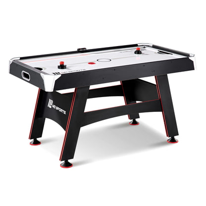 MD Sports 5 Ft. Air Hockey Table with Electronic Scorer and Pusher and Puck Set