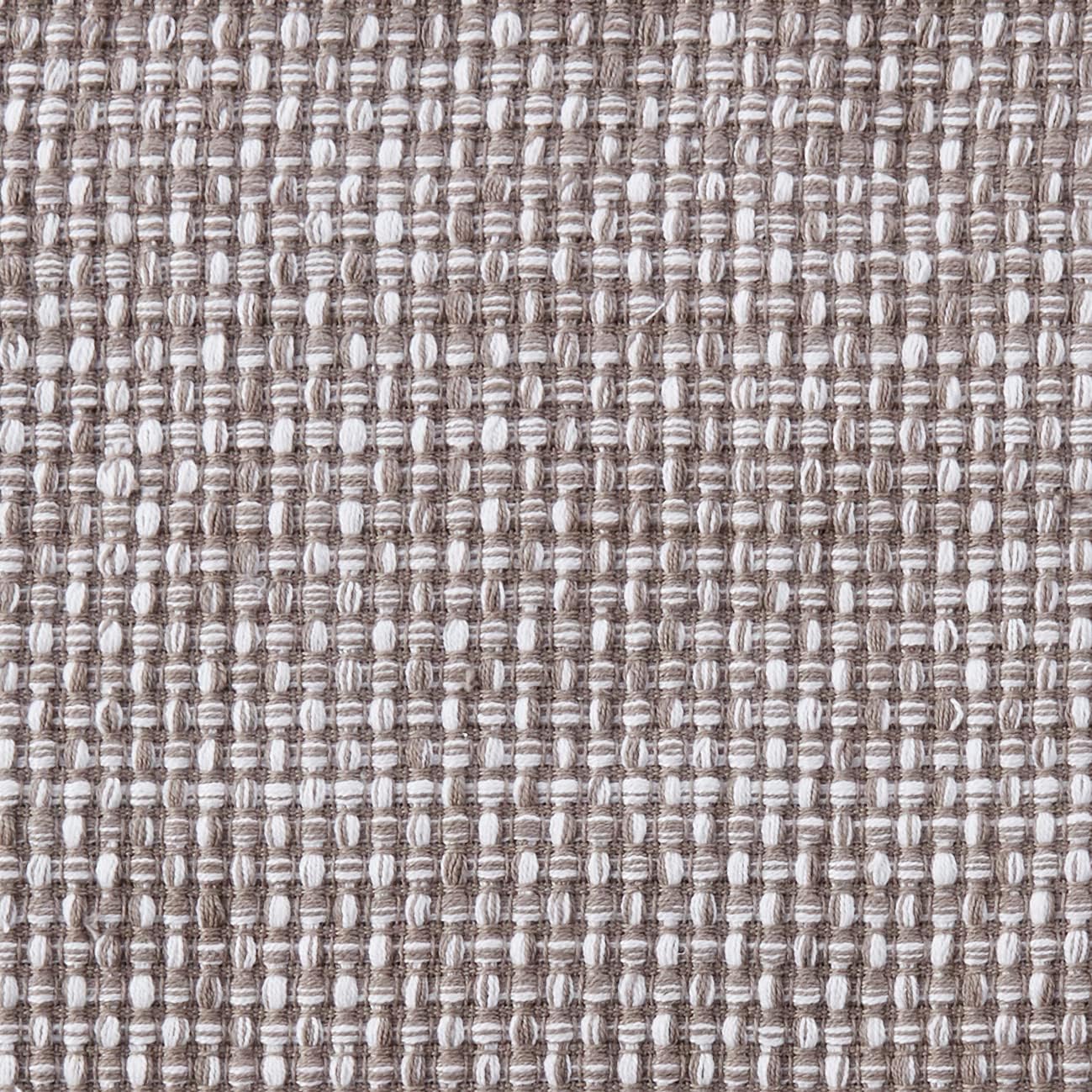 Sweet Home Collection 100% Cotton Placemats, Set of 6, Two Tone Woven Fabric, 13" x 19", Soft Durable Table Mat, Gray