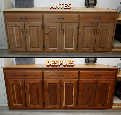 Howard Feed N Wax Wood Polish and Conditioner, and Howard Orange Oil Wood Polish, Wood Furniture Cleaner and Teak Wood Cleaner
