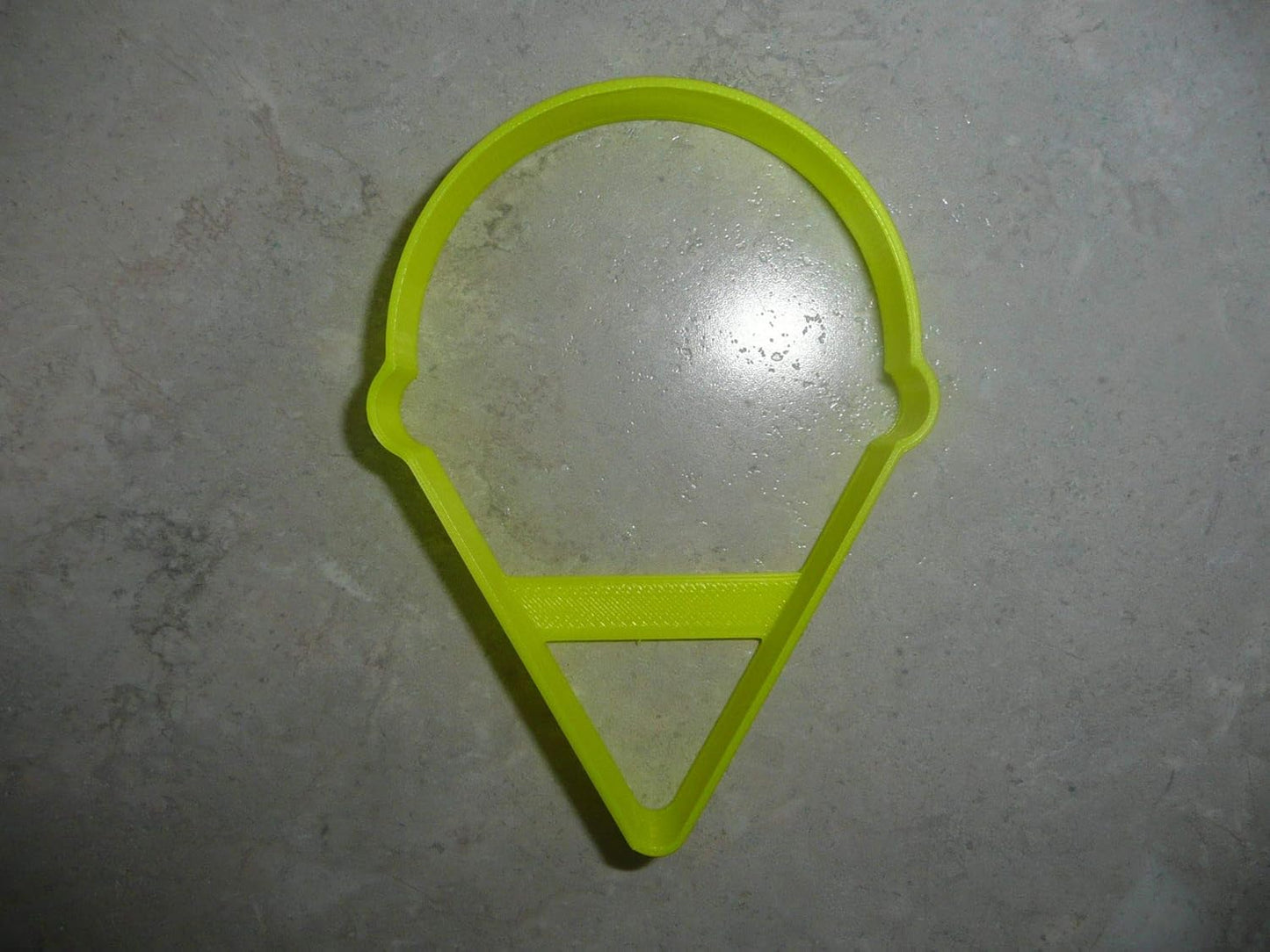 SNOW CONE OUTLINE COOKIE CUTTER for Shaved Ice Frozen Dessert Summer Treat, Made in USA PR3766