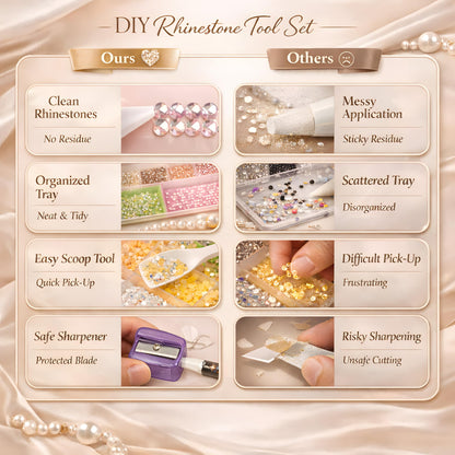 SHATANG Rhinestone Kit for Bedazzling, 40000 Pcs 40 Colors 3mm Flatback Resin Jelly Rhinestones for Adults Girls Crafters, Bedazzle Kit for Nail Art Shoes Tumblers Phone Cases DIY Gifts