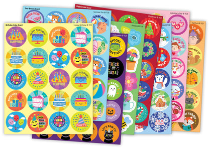 Teacher Created Resources Seasons & Holidays Smelly Stickers Variety Pack (TCR10331)