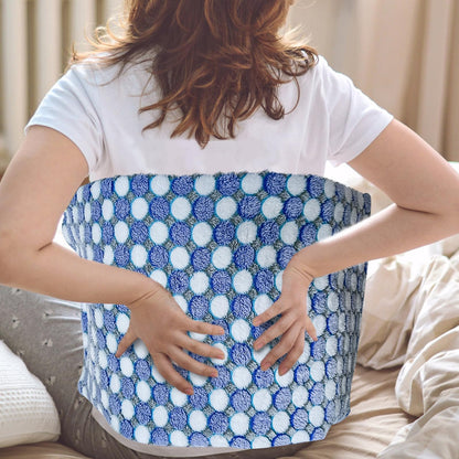 XL Full Weighted Heating Pad for Back Pain, Cramps, Relief - - 2.3lb Large Electric Heat Pad for Neck and Shoulders - Hot Heated Pad with Auto Shut Off, Stay on- (XL 12"x24" Pink) - PYQ0F