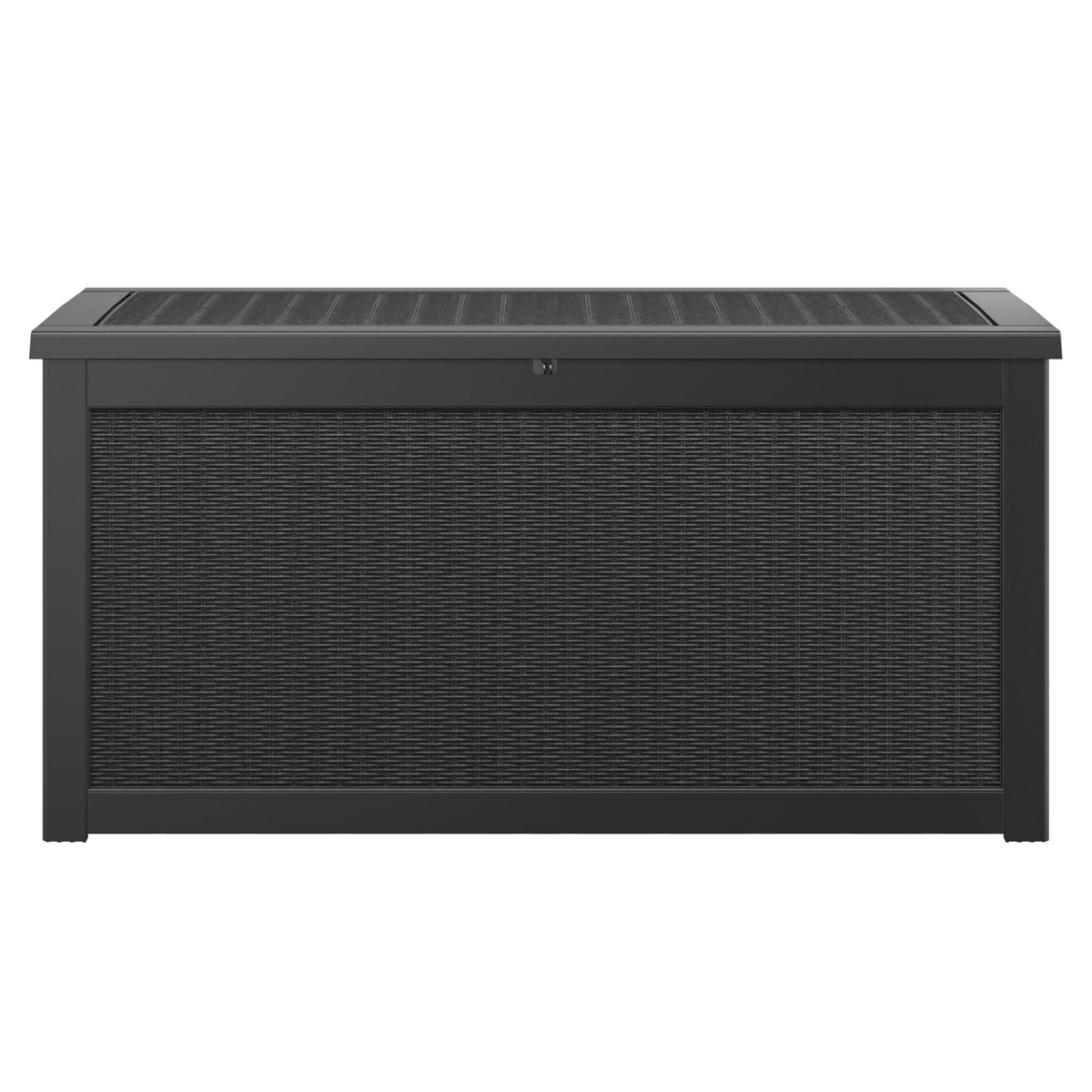 Bifanuo Outdoor Storage Box, 260 Gallon Deck Boxes Waterproof, Resin Storage Cabinet Multi Functional Storage Bench For Gardening Tools, Pool Supplies, Patio Furniture, Lockable