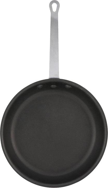 Winco AFP-12NS Commercial-Grade Aluminium Fry Pan/Skillet, 12", Silver