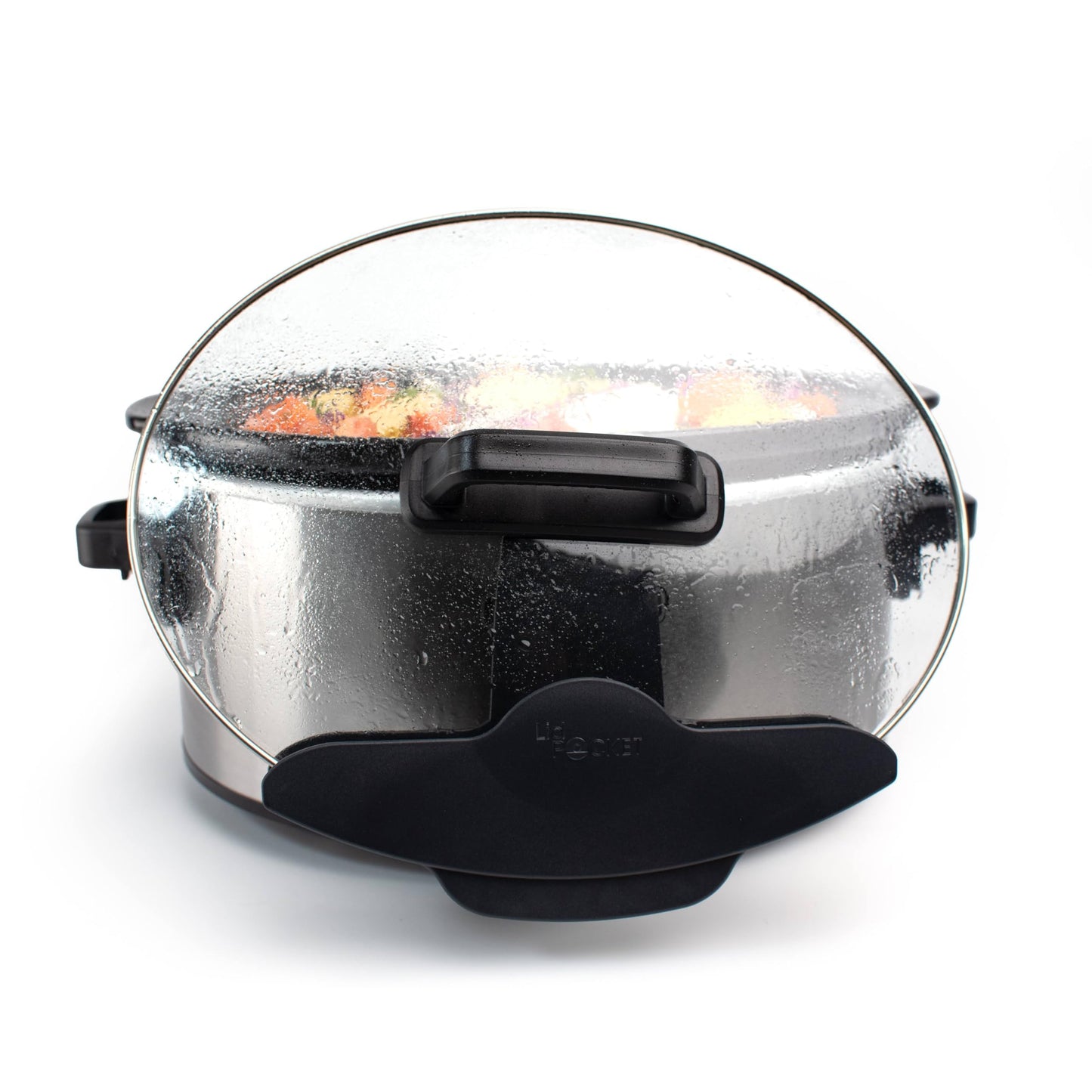 Lid Pocket Slow Cooker Lid Holder | Fits Most Slow Cookers | Keeps Countertops Clean | Crock Pot Kitchen Pot Organizer | Works With Most Crocks
