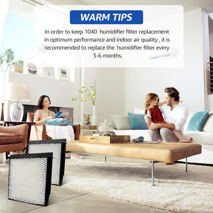 1040 Super Wick Humidifier Filter Replacement for Essick Air AIRCARE Humidifiers Filter B40 B40-C 2 Pack