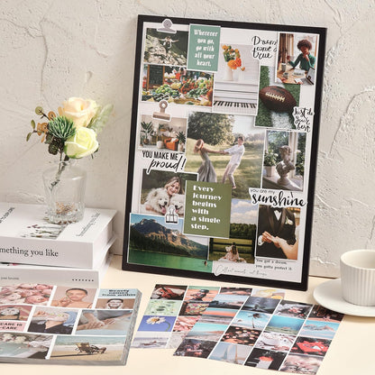 PAGEMORE Vision Board Book - 1200+ New and Improved Vision Board Pictures and Quotes for Vision Board Kit,Realize Dreams and Create Life Goals, Magazine for Vision Board Clip Art and Collage Book