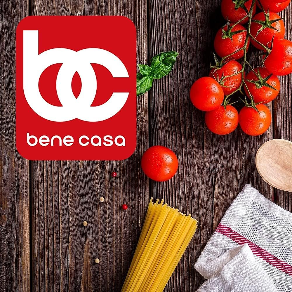 Bene Casa 2.6 Qt Microwave Pressure Cooker, Non-stick Surface with Locking Lid, Cooks Up to 12 Cups Rice