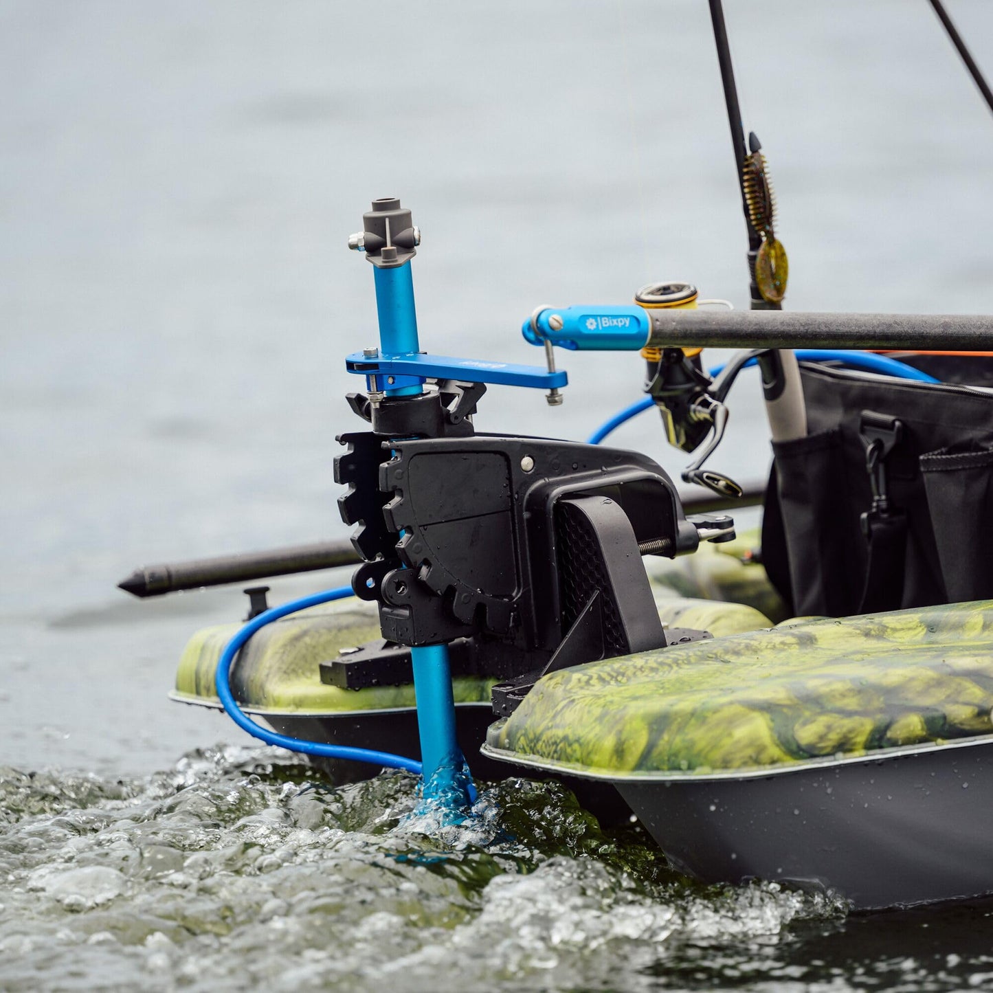 Pelican Catch Mode 110 TR Fishing Kayak - Angler Fishing Kayak with Ergoboost Seating System - Gear Rails -Venom - 10.5 ft