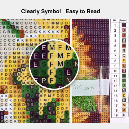 KTHOFCY 5D DIY Diamond Painting Kits for Adults, Cpyress Forest Scene Full Drill Embroidery Cross Stitch Crystal Rhinestone Paintings Pictures Arts Wall Decor Painting Dots Kits 15.7X27.5inch