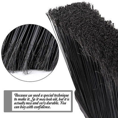 Outdoor Broom,Masthome Heavy Duty Broom,56" Brooms for Sweeping Outdoor,Angle Commercial Brooms with Hard Bristles, for Kitchen Home Office Garage Courtyard Lobby Lawn Concrete