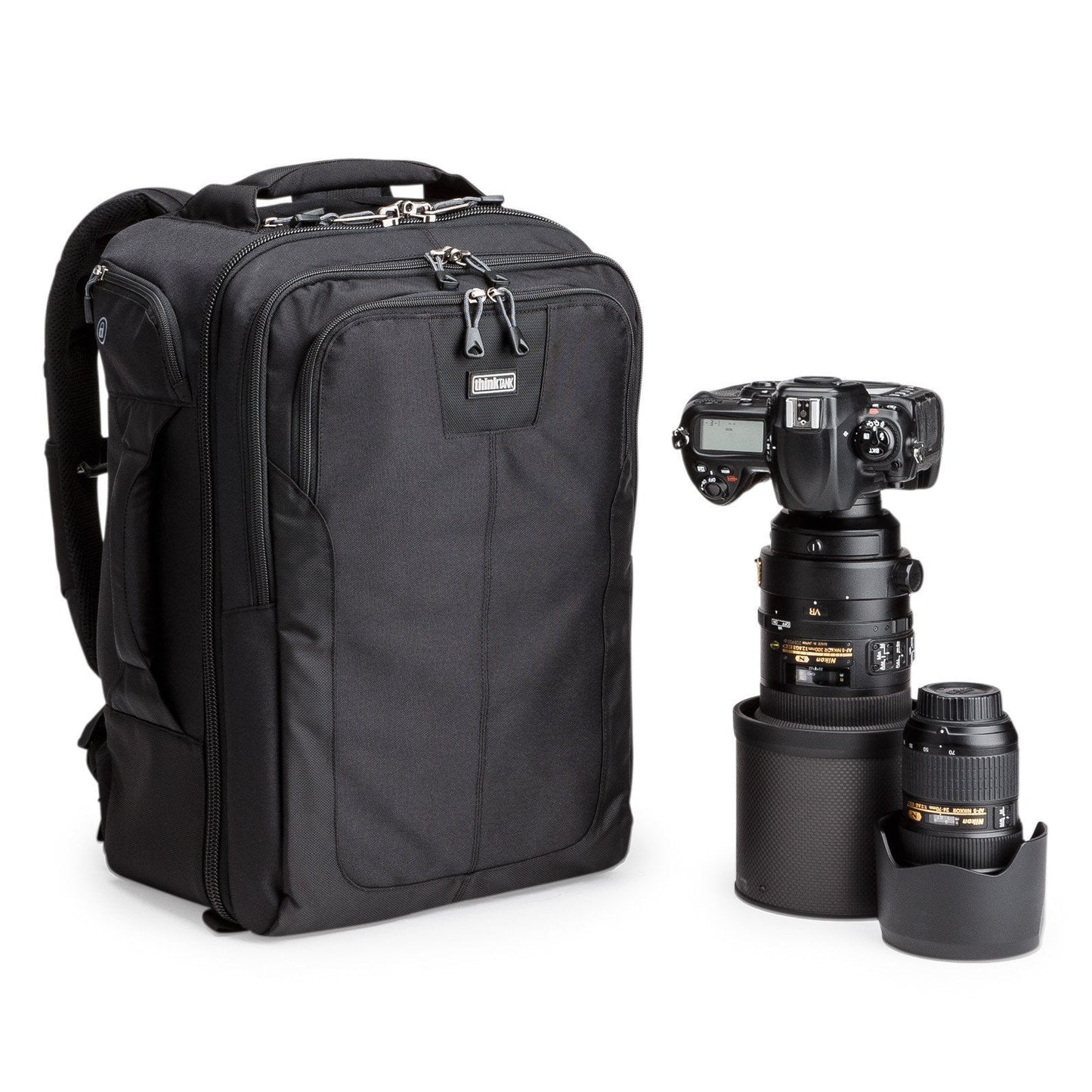 Think Tank Airport Commuter Backpack for Pro Camera and Photo Gear - Black