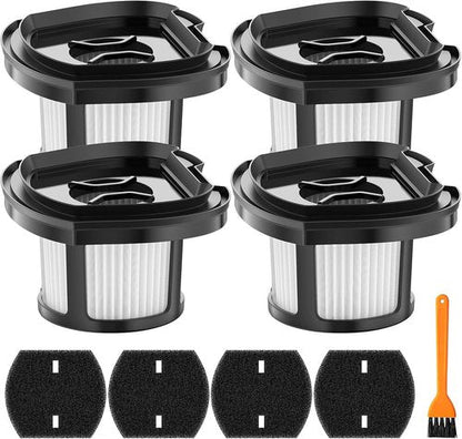 Bissell 2284W Vacuum Replacement Filter - 4 Pack Mesh & Foam Filters for Pet Hair Eraser