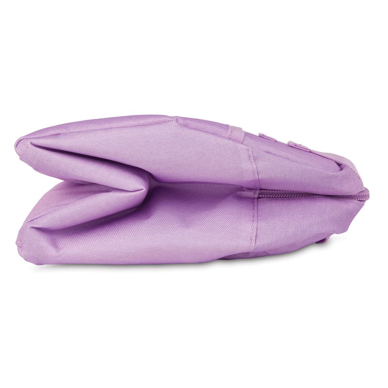 PackIt(R) Freezable Hampton Lunch Bag, Lavender, Built with EcoFreeze(R) Technology, Collapsible, Reusable, Zip Closure with Front Pocket and Shoulder Straps, Designed for Fresh Office Lunches