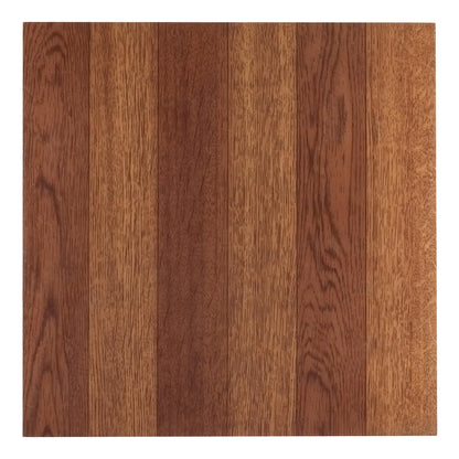 Tivoli Self Adhesive Vinyl Floor Tiles, 45 Tiles - 12" x 12", Light Oak Plank-Look - Peel & Stick, DIY Flooring for Kitchen, Dining Room, Bedrooms, Basements & Bathrooms by Achim Home Decor