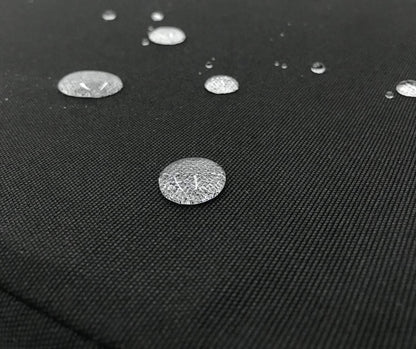 CozyLounge 24"x24"x4" (2 Indoor Outdoor Water Repellent High UV Resistant Patio Chair Cushion Cover (Just Black