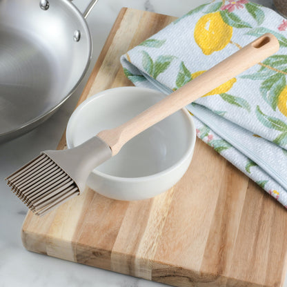 Martha Stewart Bainford Silicone Brush w/Beech Wood Handle