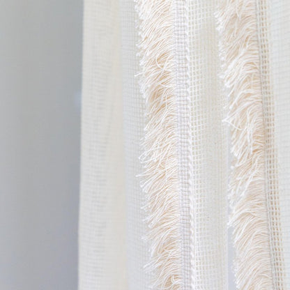 Crane Macrame Baby Crib Canopy, 118" Tall, Boho Nursery Decor, Play Room Decorative Canopy for Girls & Boys