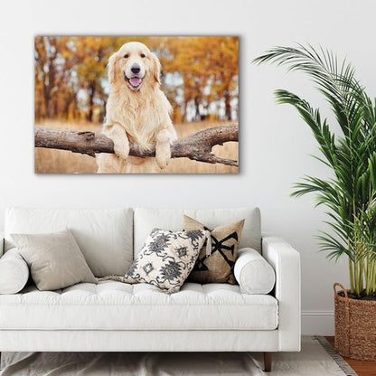 Custom Canvas Prints with Your Photos Personalized Photo Canvas Print Wall Art Customized Canvas Picture Frame Gifts for Pet Baby Family Mom Dad Men Women Couple Boyfriend Girlfriend Framed 30x20