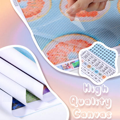 KAYEIUU Raccoon 5D Diamond Painting Kit for Adults, Plant Diamond Art Kit for Beginners, DIY Full Round Drill Diamond Dots with Gem Art Home Wall Decor and Holiday Gift 12x16 inch