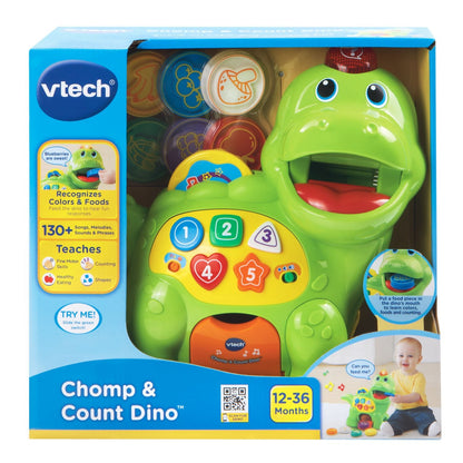 VTech Chomp and Count Dino, Green