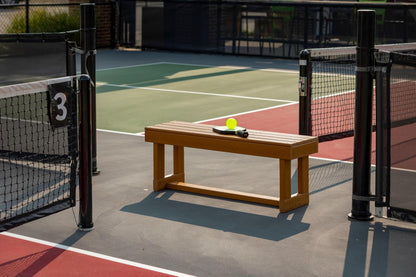 Durawood Aisle-Saver Bench for Tennis Courts, Locker Rooms, Parks, Mar