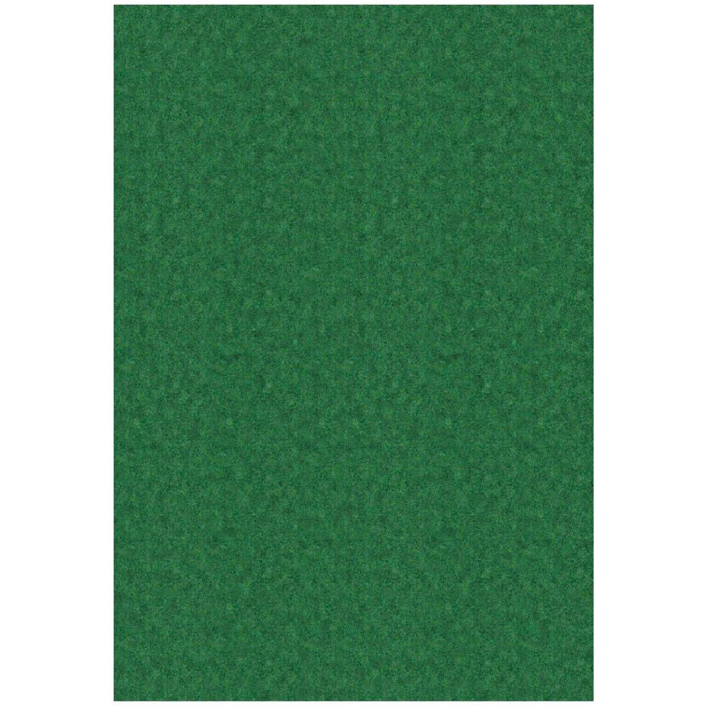 Ottomanson 6'6" x 51' Hallway Runner - Extra Durable Non-Slip Rug Mat for Indoor & Outdoor Use - Ideal for Kitchen, Entryway & Garage - High-Traffic Carpet, Green