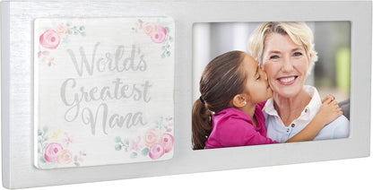 Malden 4X6 World's Greatest Nana Picture Frame - White