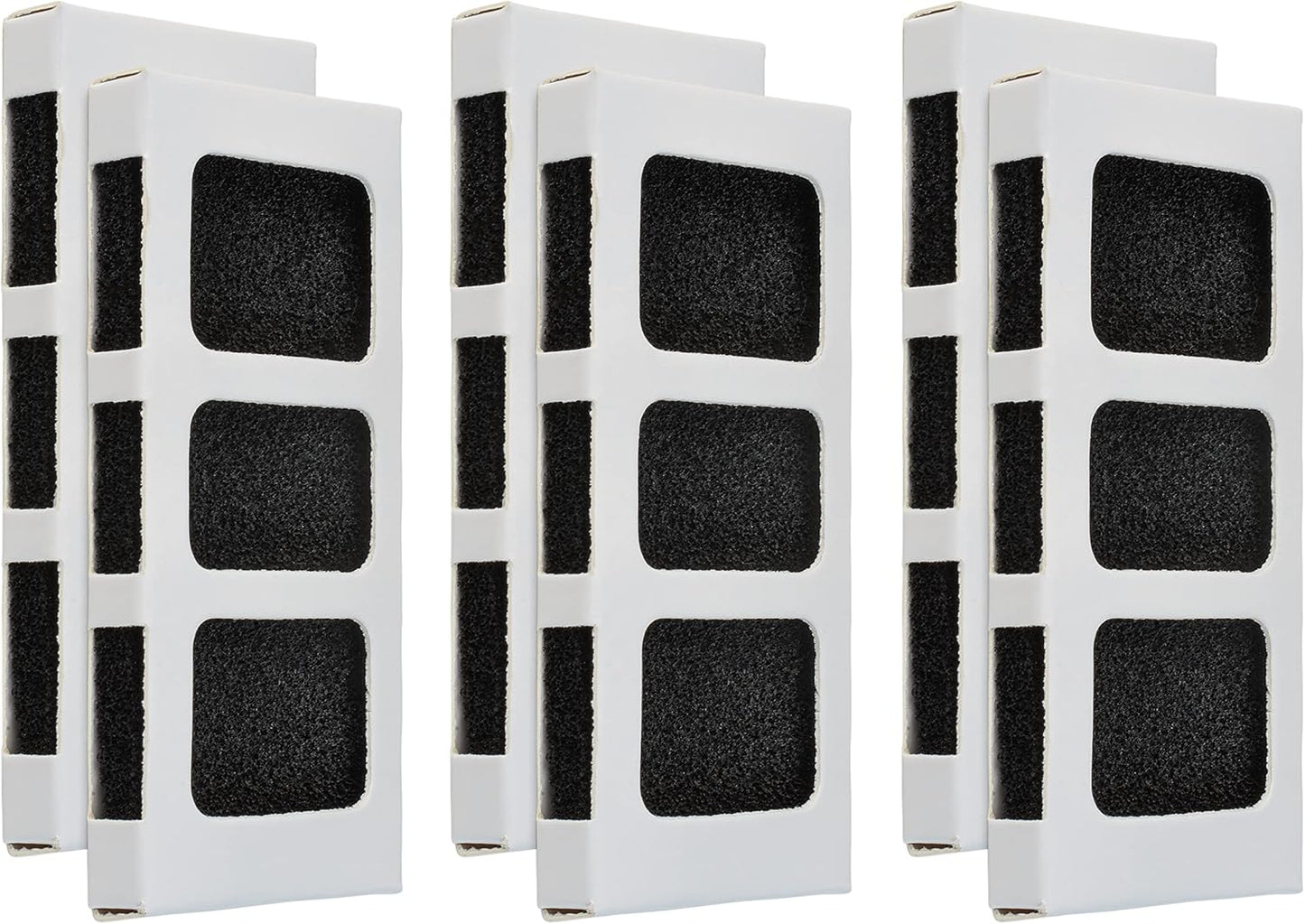 Canamax PAULTRA2 Refrigerator Air Filter - Compatible with Frigidaire, Pureair Ultra 2, Pack of 6