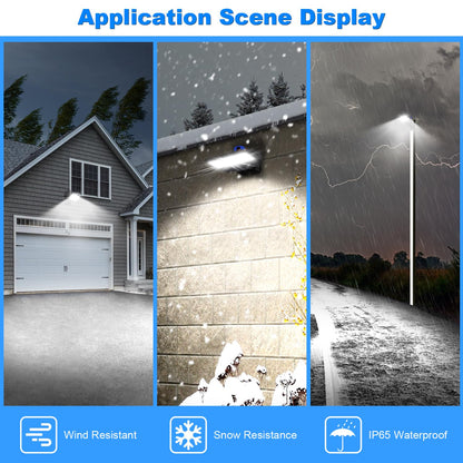BIRITALO 22500lm LED Parking lot Light Trunnion Dusk to Dawn 150W LED FloodLights Outdoor Wall Mount Security Commercial 85-277V IP65 Waterproof 5000K Shoebox Barn Light for Yard,Street 3 Pack