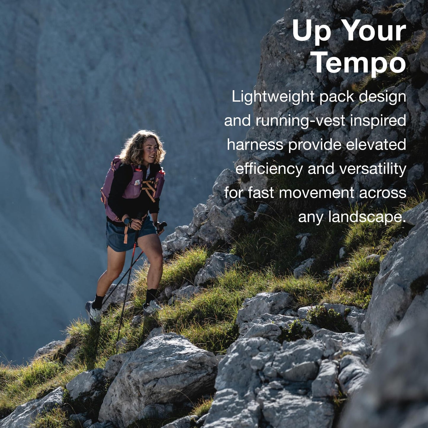 Osprey Tempest Velocity 30L Women's Hiking Backpack, Dark Charcoal/Chiru Tan, WXS/S