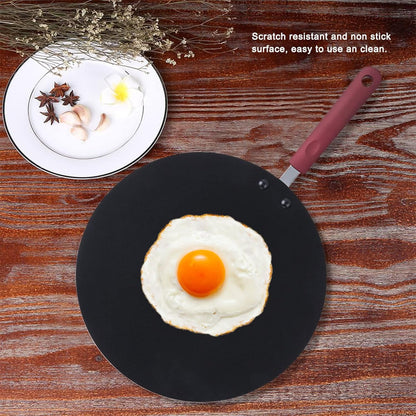 Portable Non-Stick Crepe Maker, Mini Frying Pan Pancake Griddle for Home Cooks, Crepe Lovers
