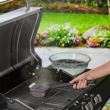 Mr. Bar-B-Q Grill Brush - Steam Clean Technology for Effortless Cleaning | Durable Design