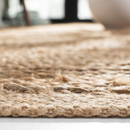 SAFAVIEH Area Rug 8x10 - Cape Cod Collection - Large - Natural, Handmade Braided Jute, Ideal for Living Room, Bedroom, Office, Dining Space (CAP355A)