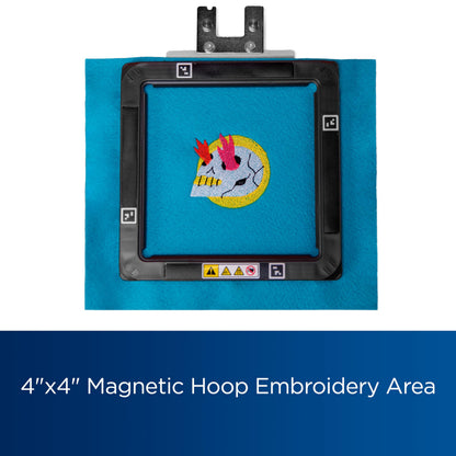 Brother Skitch Single-Needle Embroidery Machine powered by the required Artspira mobile app, 4” x 4” Embroidery Area, Bluetooth Connected