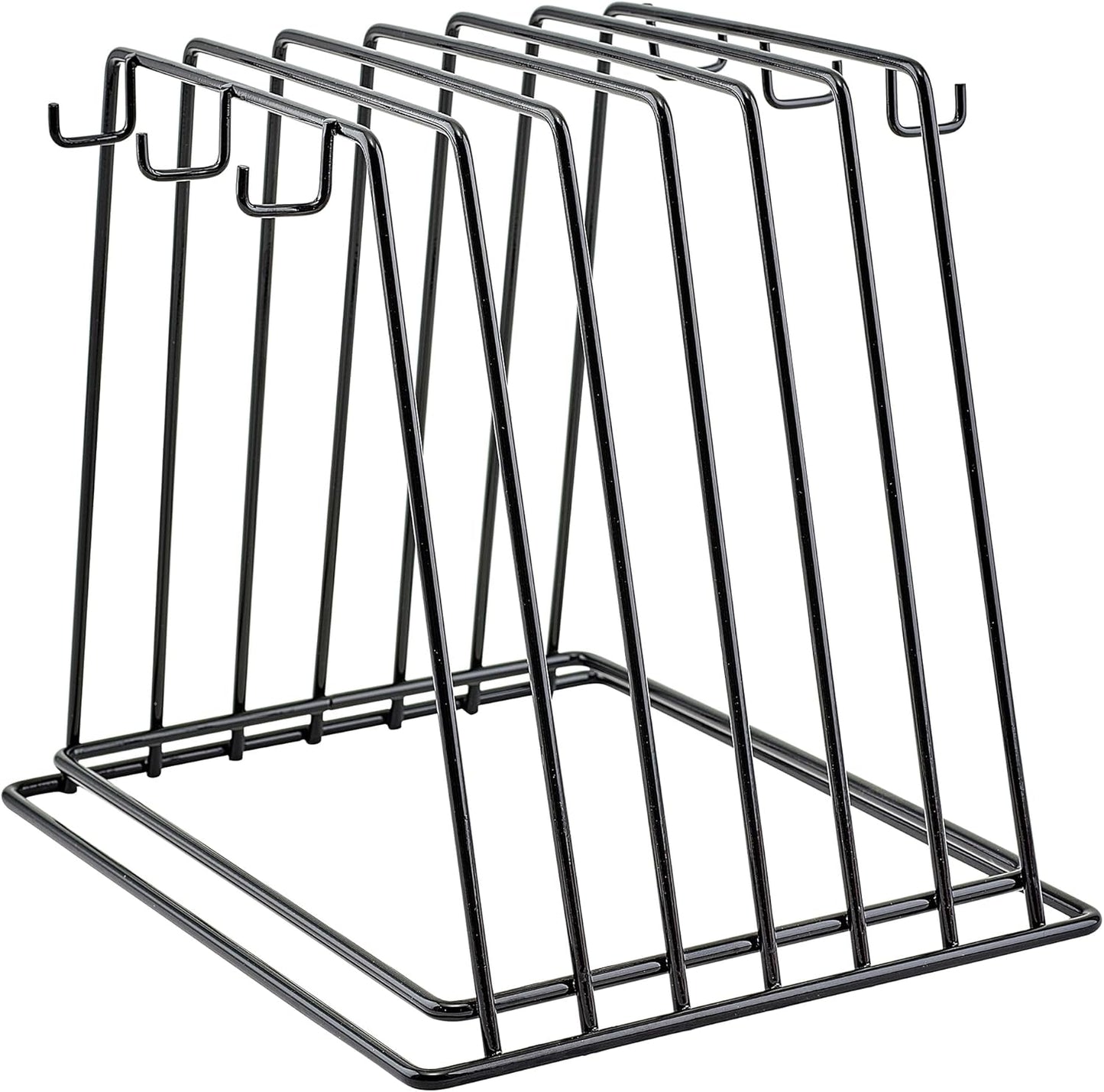 Winco 6-Slot Vinyl Coated Medium Cutting Board Rack