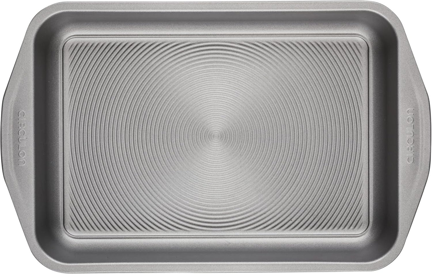 Circulon Total Nonstick Baking Pan with Lid, Rectangle 9 Inch x 13 Inch, Gray Nonstick Cake Pan