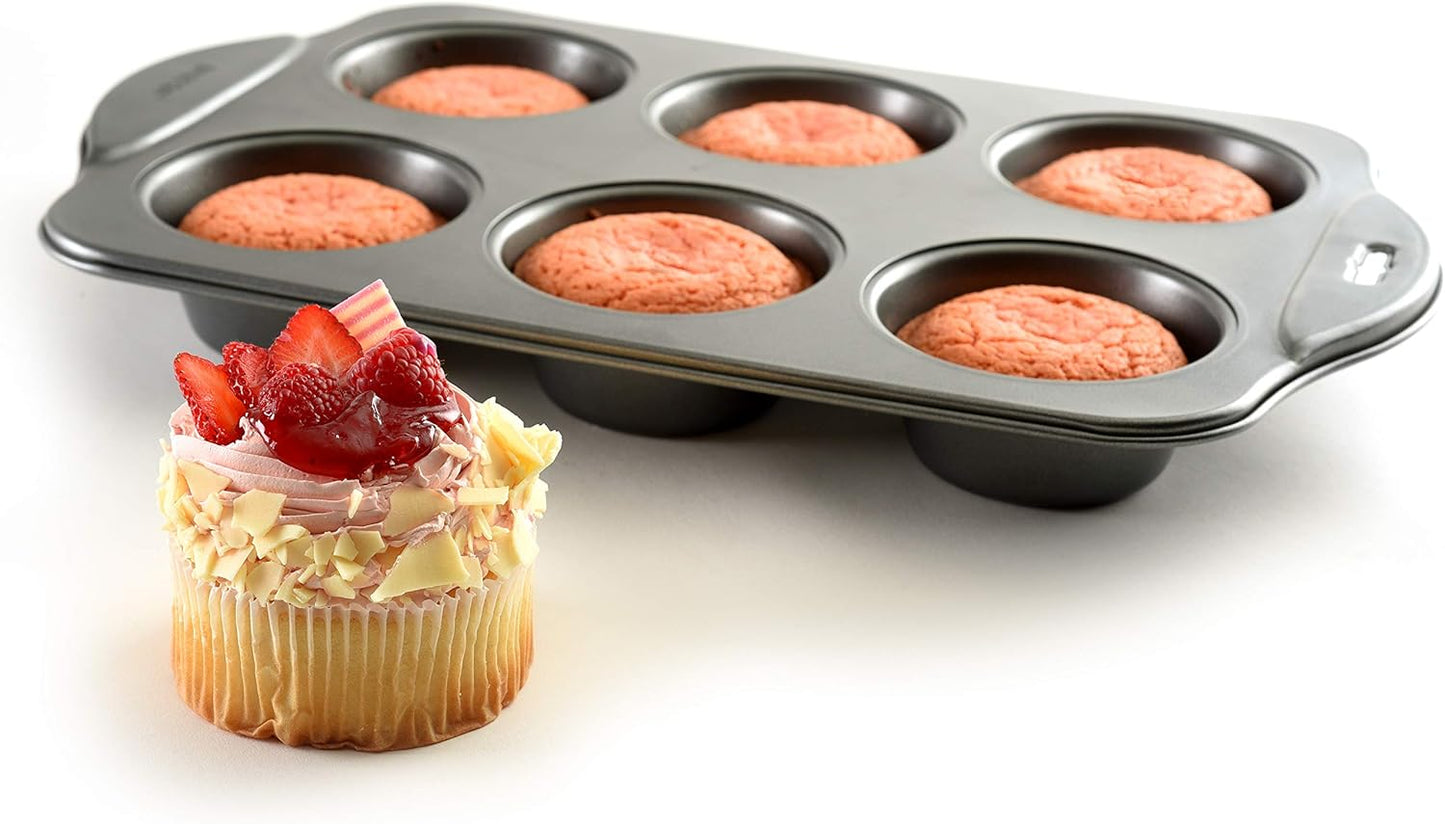 Nonstick Giant Muffin Pan Norpro, 6 Cup