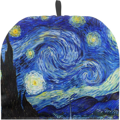 Vintage Tea Cozy for Kettle, Cotton Teapot Cover Warmer, Van Gogh Starry Night Design for Home Kitchen