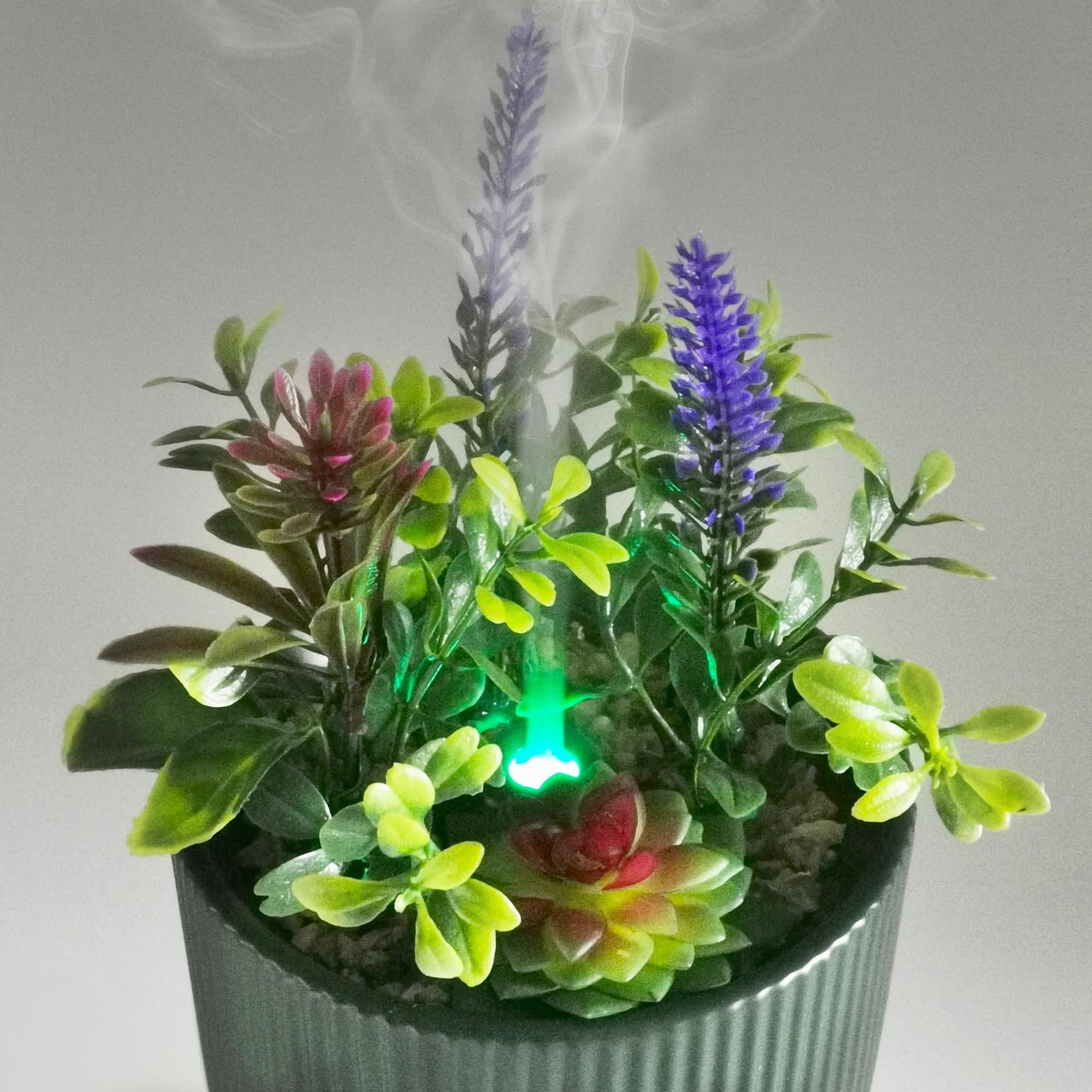 Earnest Living Essential Oil Diffuser White Ceramic Diffuser 100 ml Timers Night Lights and Auto Off Function Home Office Humidifier Aromatherapy Diffusers for Essential Oils