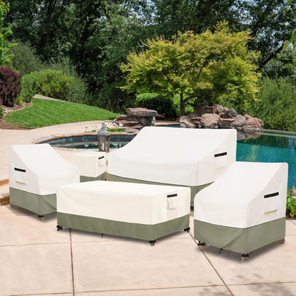 48 28 16 Inches,600D Outdoor Coffee Table Cover W x D x H Heavy Duty Waterproof Outdoor Table Cover,Patio Rectangle