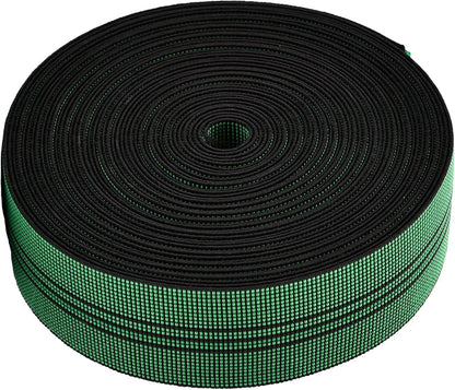 2-inch Wide Sofa Elastic Webbing, Elasbelt Stretch Latex Band for Upholstery Furniture Repair, 42 Foot