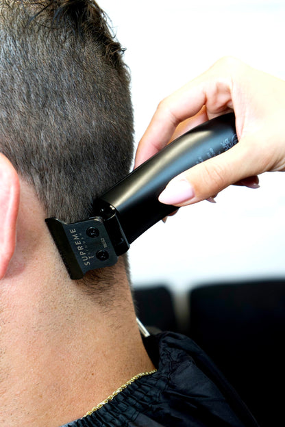 Supreme Trimmer T Shaper - Quiet Cordless Beard & Hair Trimmer for Men | 120 Min Runtime, Low Noise, Zero-Gap DLC Blade | Ideal for Sensitive Skin, Kids & Elderly | ST5206