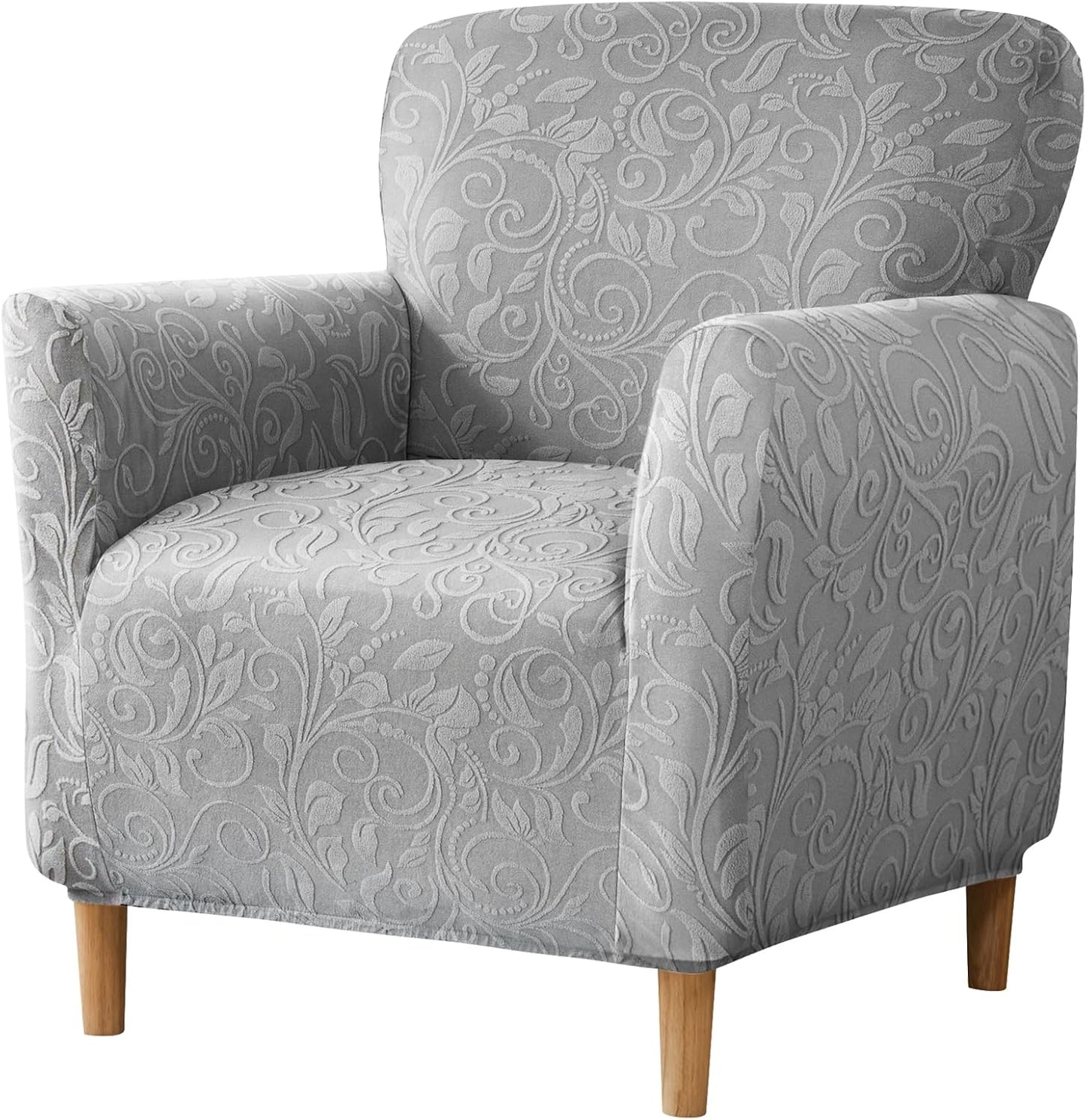 1 MIFXIN Banquet Armchair Slipcover Chair Cover with Arms Piece Spandex Elastic Stretch Accent Armchair Couch Sofa